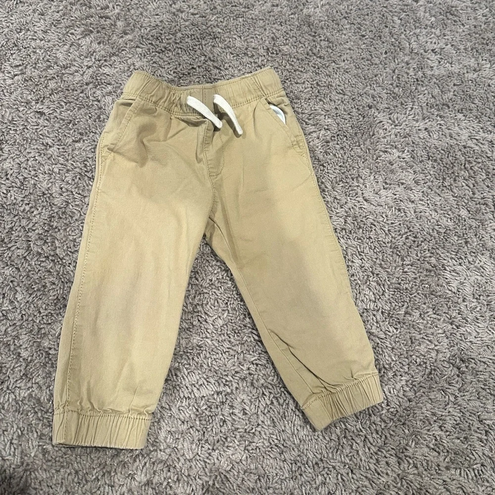 Preloved Children's Place Tan Joggers